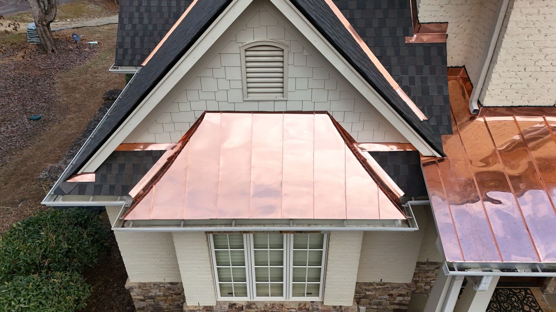Copper Metal Roof